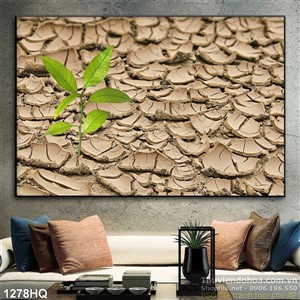 Tranh hoa lá trang trí đẹp