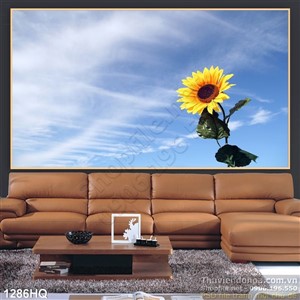 Tranh hoa lá treo tường độc đáo