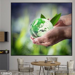 Tranh hoa lá nghệ thuật