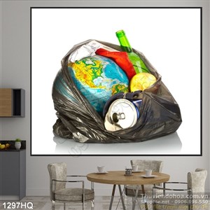 Tranh hoa lá nghệ thuật