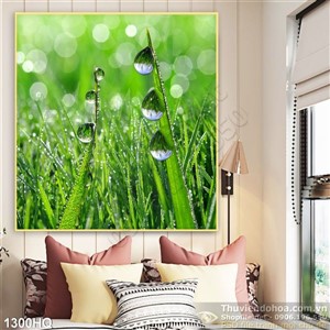 Tranh hoa lá treo tường đẹp