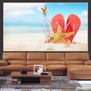 Tranh hoa lá trang trí phòng đẹp