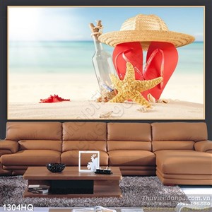 Tranh hoa lá nghệ thuật đẹp