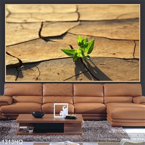 Tranh hoa lá trang trí đẹp