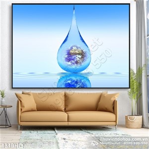 Tranh hoa lá đẹp độc đáo