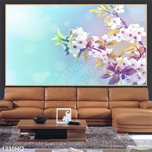 Tranh hoa lá treo tường đẹp