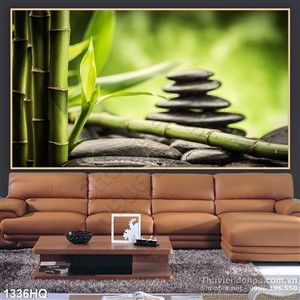 Tranh hoa Spa treo tường phòng khách