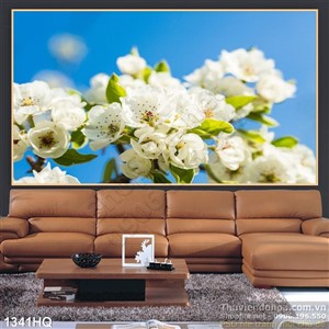 Tranh hoa lá trang trí tường đẹp