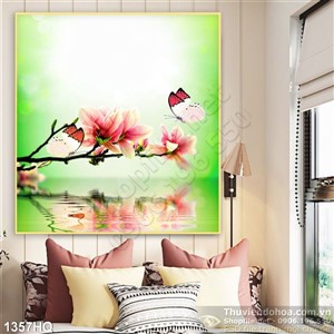 Tranh hoa đại đẹp độc đáo