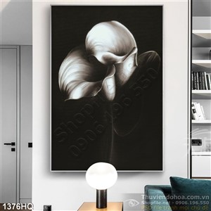 Tranh hoa lá trang trí đẹp