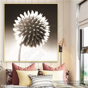 Tranh hoa lá nghệ thuật đẹp