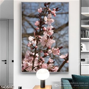 Tranh hoa lá trang trí đẹp