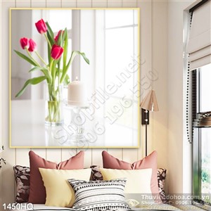 Tranh hoa tulip trang trí đẹp