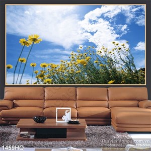 Tranh hoa Colico trang trí phòng khách