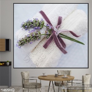 Tranh hoa oải hương đẹp