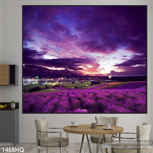 Tranh hoa oải hương độc đáo