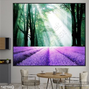 Tranh hoa lá treo tường đẹp