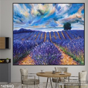 Tranh hoa lá treo tường đẹp