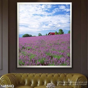 Tranh hoa lá trang trí nghệ thuật