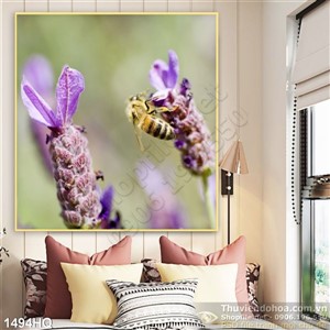 Tranh hoa lá treo tường đẹp