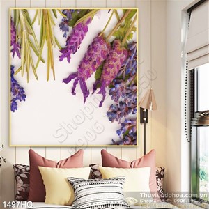 Tranh hoa khô đẹp độc đáo