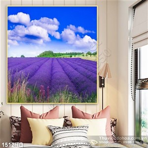 Tranh hoa lá nghệ thuật đẹp