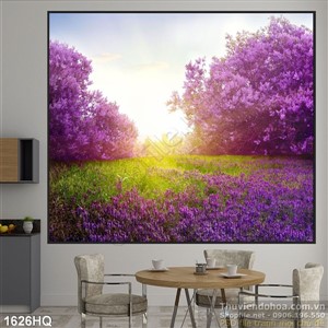 Tranh hoa độc đáo treo tường đẹp