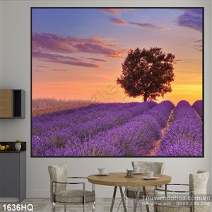 Tranh hoa lá treo tường đẹp