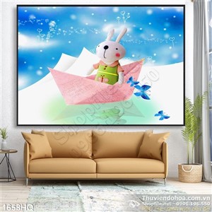 Tranh hoa lá nghệ thuật đẹp