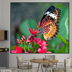 Tranh hoa lá trang trí đẹp