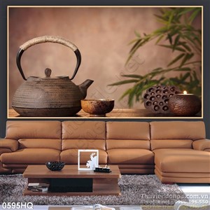 Tranh hoa lá nghệ thuật đẹp