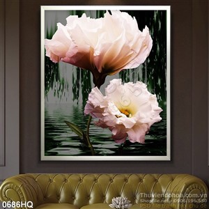 Tranh hoa hồng đẹp