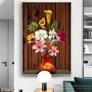 Tranh hoa lá