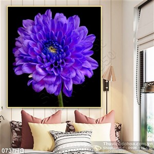 Tranh hoa lá trang trí đẹp