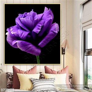 Tranh hoa lá treo tường đẹp