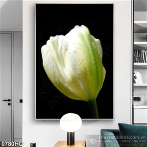 Tranh hoa tulip trí đẹp