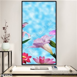 Tranh hoa lá treo tường đẹp