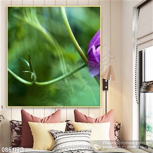 Tranh hoa lá treo tường đẹp