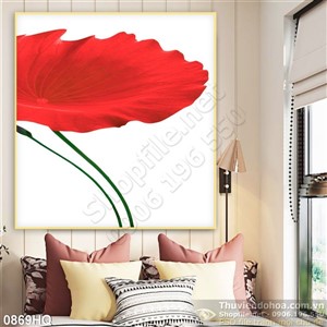 Tranh hoa lá hiện đại đẹp