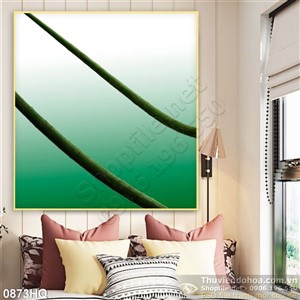 Tranh hoa lá nghệ thuật treo tường