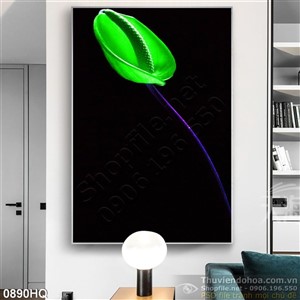 Tranh hoa lá trang trí treo tường