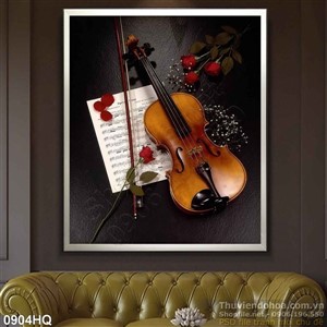 Tranh hoa lá nghệ thuật treo tường