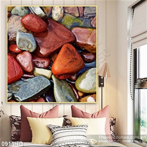 Tranh hiện đại trang trí phòng khách