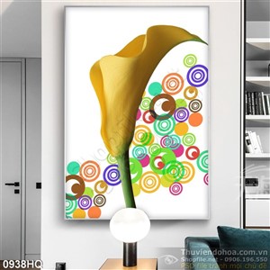 Tranh hoa Vân môn đẹp