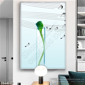 Tranh hoa lá treo tường đẹp