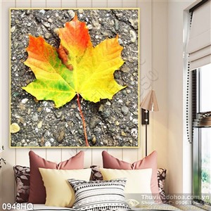 Tranh hoa lá treo tường đẹp