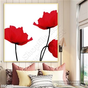 Tranh hoa tulip đẹp