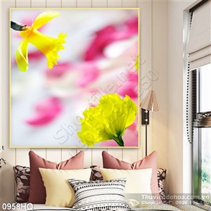 Tranh hoa nghệ thuật đẹp