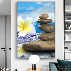 Tranh hoa spa nghệ thuật treo tường