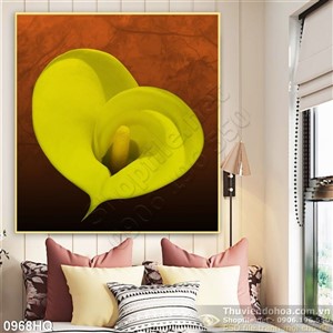 Tranh hoa Vân môn đẹp